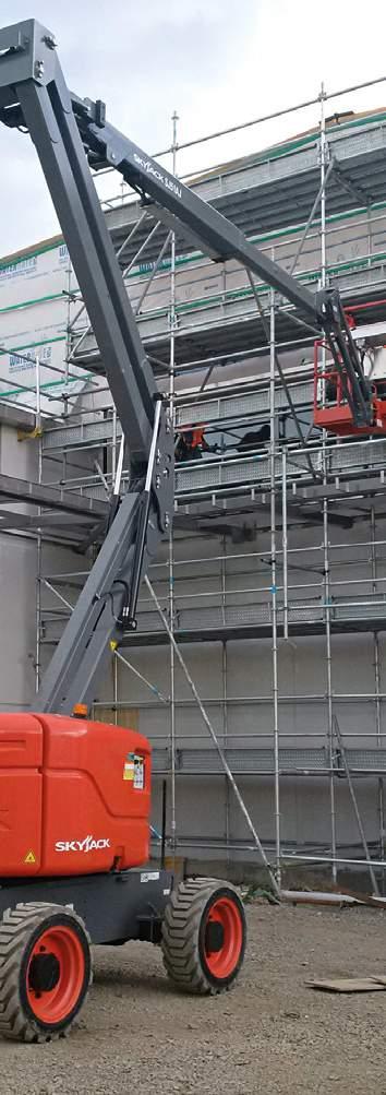 Articulating Boom Lifts Knuckle or Articulating Booms provide the ultimate working platform when needing to reach up and over obstacles.