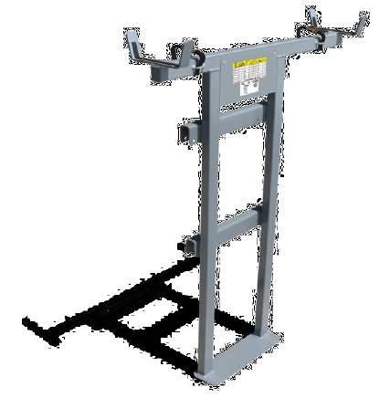 ATTACHMENTS DC HEAVY-DUTY PIPE RACK Designed, tested, and certified by Skyjack.