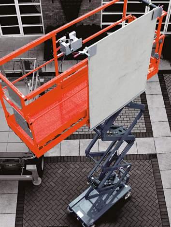 ATTACHMENTS DC BOARD CARRIER Maximise productivity with Skyjack s easily installed Board