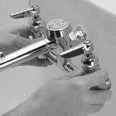 faucet. There s no need to remove the sink from the wall, making installation fast and easy.