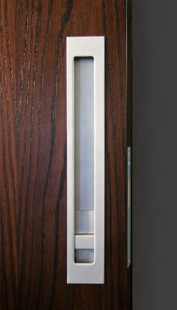 00 HB 690 HB 695 HB 1490 Pocket door privacy set, with Large Flush Pulls ( 50mm x 310mm ).