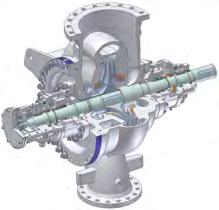 These pumps are primarily designed for power applications, i.e. boiler feed and condensate services in power plants.