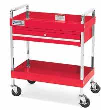 latch" ball bearing slides 50726 SERVICE CARTS Easy and convenient access to tools when and where you need them.