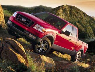 FORD PICKUPS A Complete Lineup to Meet ALL Your Towing and RV Needs F-150 The 2005 Ford F-150 Continues to Set the Standard for Under 8,500-Pound Full-Size Pickup Conventional Towing 9,900 Pounds!