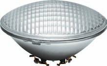 Underwater: swimming pools and fountains, or wherever extra-low-voltage lamps are required for safety PAR56 GX16d SP PAR56 GX16d WFL Luminaires For outdoor use,lamps should be protected