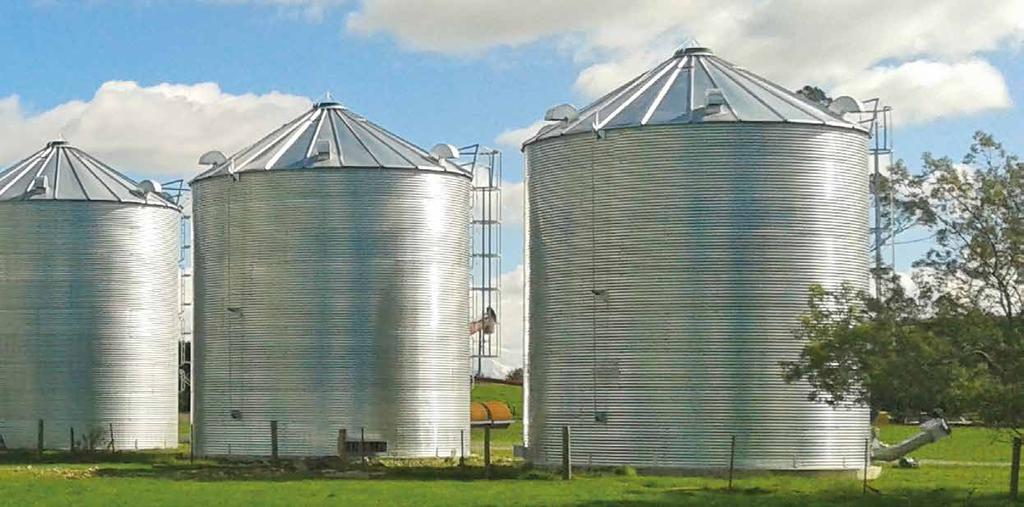 Silos up to 12 rings high require no external or internal framing or stiffening allowing easy cleaning and less chance of contamination and a saving of labour costs of up to 30% on installation.