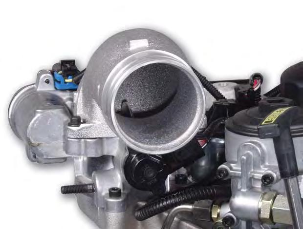 0L Power Stroke is made of aluminum and directs the flow of air to the intake ports in the cylinder heads. The Intake manifold provides a path for coolant from the EGR cooler to the front cover.