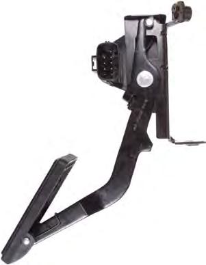 ELECTRICAL COMPONENTS 104 AP (Accelerator Pedal Position) The AP (Accelerator Pedal) is a three track pedal. The AP incorporates three potentiometers.