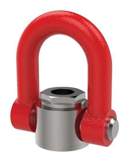 Swivel Lifting Rings Double Swivel Female metric course and UNC 63084 Material High tensile steel, strength class >8. Supplied with CE certificate. Order No. Max. load tons (lbs) d 1 tol. 6g (tol.