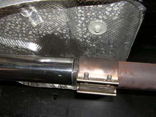 The orientation should align the O2 sensor bung with the hole in the heat shield above it. (See the pictures below).