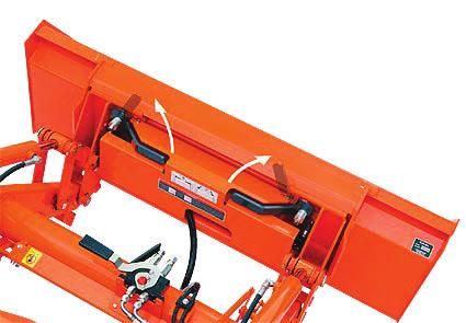 Third Function Hose Quick Coupler* (Optional) To broaden the scope and capabilities of your front loader applications, the Grand L60 is available with a thrid function hose quick coupler to