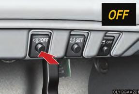 When the engine is stopped with this mode on, the vehicle height is lowered automatically for easy access and loading. The easy access mode is available when N or LO mode is selected.