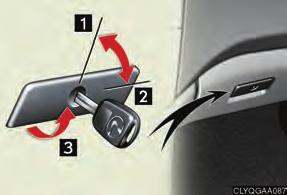 Topic 5 Driving Comfort Glove Box Unlock 2 Lock 3 Open:
