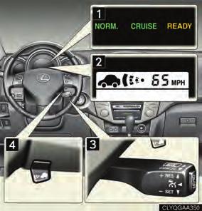 Topic 3 When Driving Dynamic Laser Cruise Control (If Equipped) Dynamic laser cruise control supplements conventional