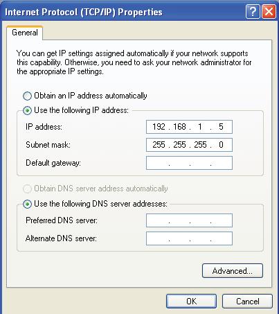 IP Address Configuration Computer IP Address Set-up for Windows Vista & 7 1.) Click <start>; then click <Control Panel>. 2.) Click on the Network and Internet icon. 3.