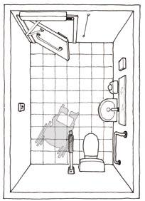 Toilet Door System It is stated within Approved Document M:2004 that adequate provision is made to enable all people not only to gain access to a building but also to use the building and its