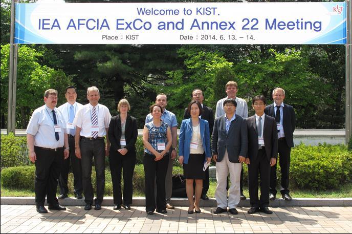 Recent Meeting, Annex 31 11th workshop of the Annex 22 Working Group was held on June 13-14,