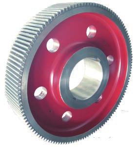 Gear machined to AGMA 10 & provide longer service life and stronger