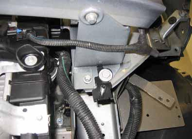 Original vehicle M8 bolt (Torx) Tab of control unit bracket control