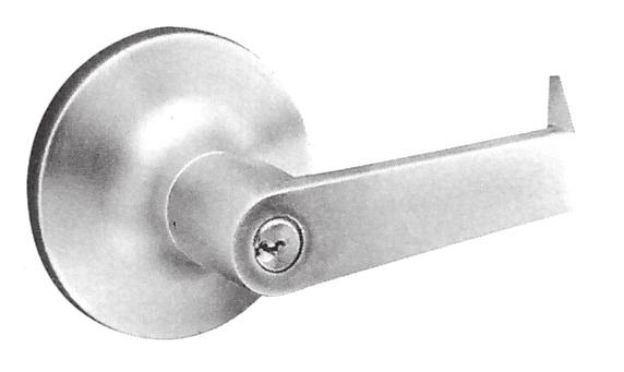 5400 Series Heavy Duty Cylindrical Locks Locksets are packed standard with 23/4 B.S. 47/8 ANSI strike, in E1R (Para) Keyway.