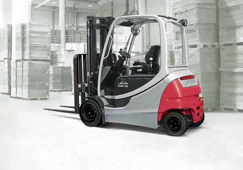 Electric Forklift Trucks Capacity 5000, 6000 and 7000 lbs.