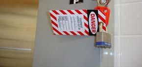 Proper Lockout/Tagout TESTERS Verification of Electrical Lockout