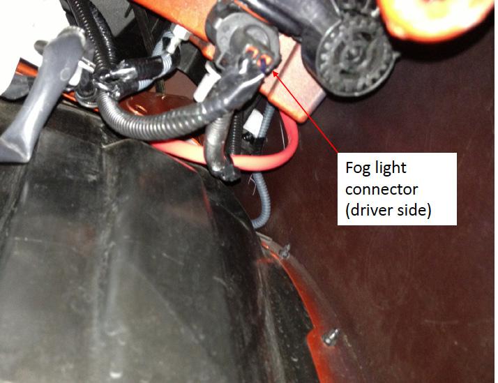 Fog Light Connector (Driver Side) Fig. 8-5 Needle Nose Pliers Fig. 9-1b Fig. 9-1c 9.