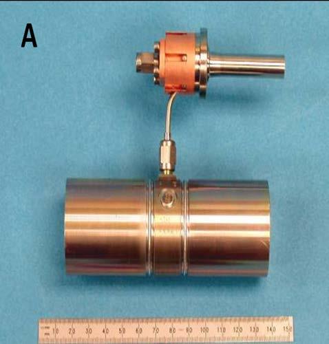 of the space version micro pulse tube cooler is shown in Figure 1B