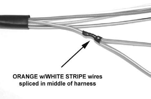 When all the wires are routed and the harnesses are temporarily attached at their mounting points, cut the excess length from the ends of the wires, leaving them approximately 3 too long for final