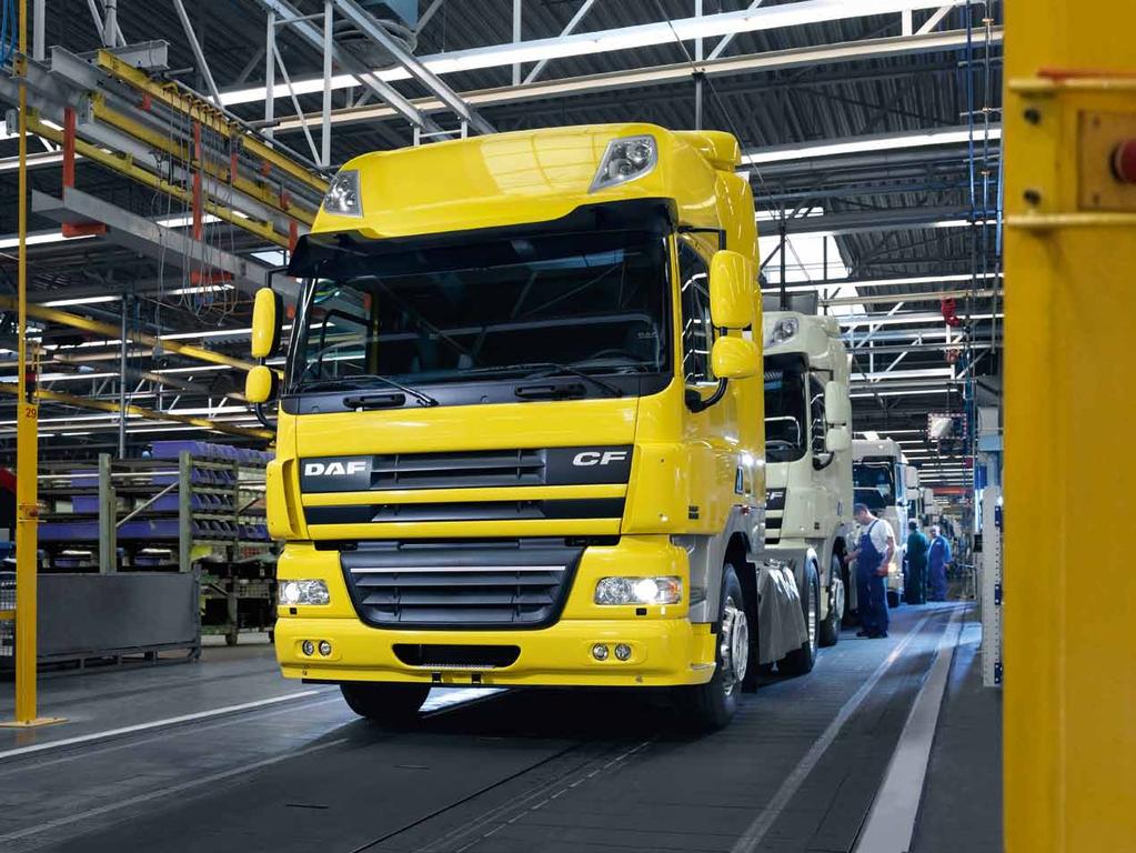 Committed to world-class Right first time DAF Trucks - A PACCAR Company - applies state-of-the-art technology to maintain the highest standards in development and manufacturing.