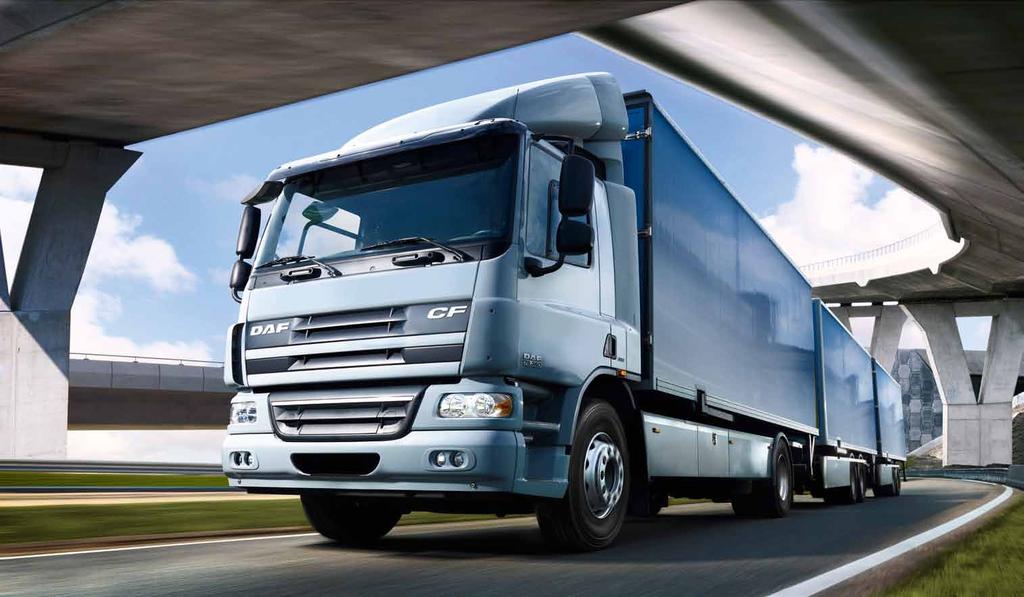 DAF s one-stop shop offers a total transport solution With you all the way A top-class support organization of more than 1,000 independent dealers. DAF ITS: often copied but never equalled.