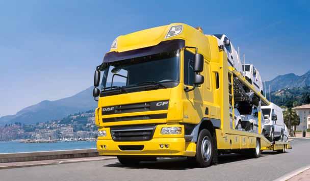 The CF engine overview Vehicle Engine Type indication Performance Torque Emission level DAF CF65 PACCAR GR