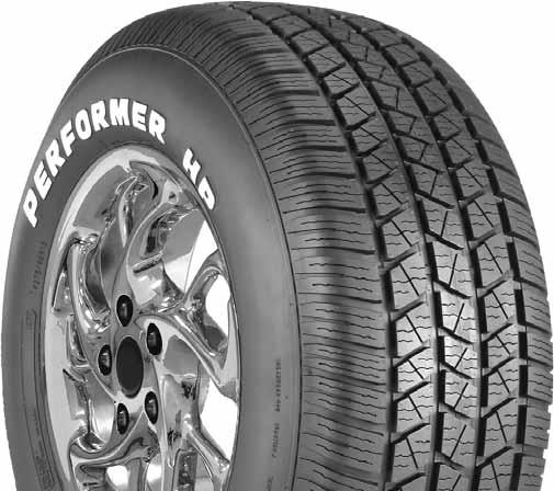 Performer HP UTQG RATING WEAR TRACTION TEMP 440 A B 50/60/65/70 SERIES 50,000 MILE LIMITED WEAR WARRANTY New High Performance Look and Feel Delivers superior handling and traction on wet or dry