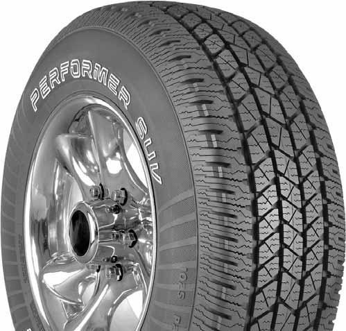 Performer SUV UTQG RATING WEAR TRACTION TEMP 520 A B 65/70/75 SERIES 60,000 MILE LIMITED WEAR WARRANTY 25% FREE REPLACEMENT FOR DEFECTS IN WORKMANSHIP AND MATERIALS Premium SUV Performance A new