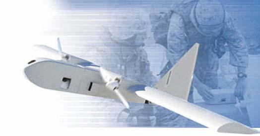Aerovironment Dragon Eye Mission Descriptions USMC Light Infantry, Dismounted Urban Warfare Features Fully Autonomous Operation, In- Flight Reprogramming, Small Size, Lightweight, Bungee-Launched,