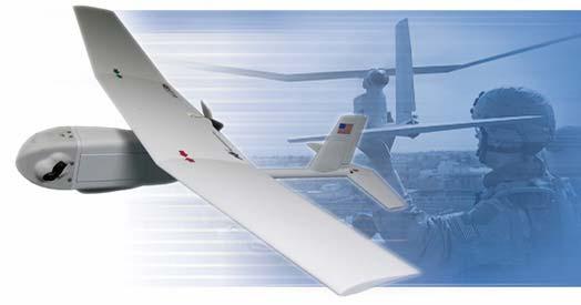 Range 5 km Speed 35 km/h Operating Altitude (Typ.) 100 500 ft AGL Span 3.75 ft (1.1 m) Length 3 ft (0.9 m) Weight 5.9 lb (2.