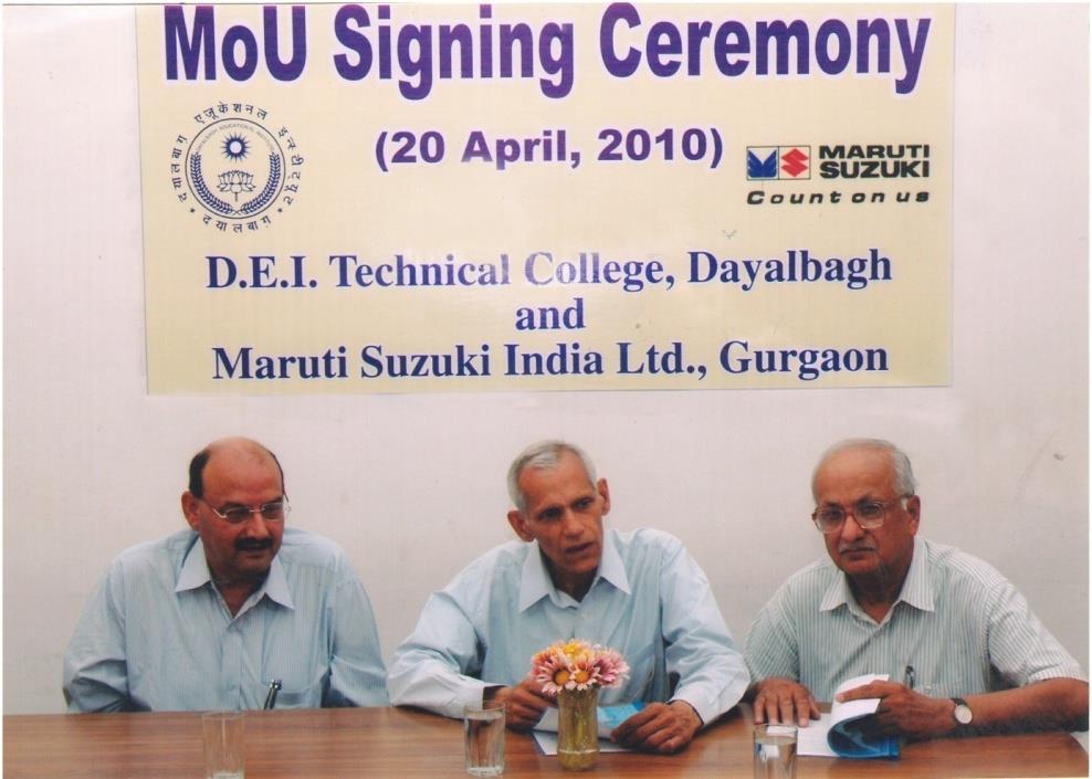 MoU with