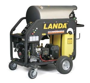 Hot Water Gasoline Powered PRESSURE WASHERS Outdoors Gasoline Powered Diesel/Oil Heated MHC: Rugged On-Site Hot Water Pressure Washer on Wheels with 12VDC Burner System Pump Ship Model No. Part No.