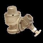 Reliable, heavy duty inlet valve. Available in 1 inch and 1.5 inch.