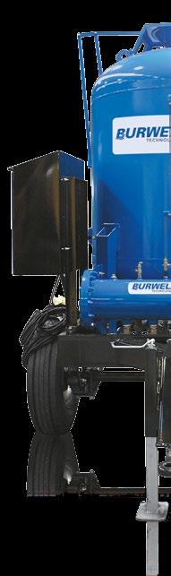 MACHINES Burwell Bulk Blast Machines are designed to have sufficient capacity for a full 8 hour shift for two