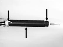 7 1/2" (190 mm) Note: Determine insulation cutback dimension for connectors other than the 3M 2000T series by adding together the depth of the connector barrel plus