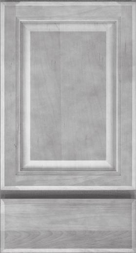 Veneer Center Panel 3/4" Thick Solid Birch Door Rail 3/4"