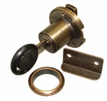 5 0 3 35 Threaded Cam Lock For Steel Furniture, Complete with Steel