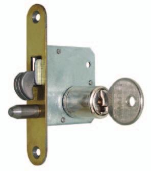 Plated Lock Cylinder Non mastered To Pass Striker sold separately see