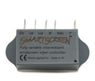 Wiper Delay +44 (0) 1885 488 488 Smartscreen is a variable intermittent windscreen wiper controller that can set a variable wipe delay of between three and thirty seconds, without the need for