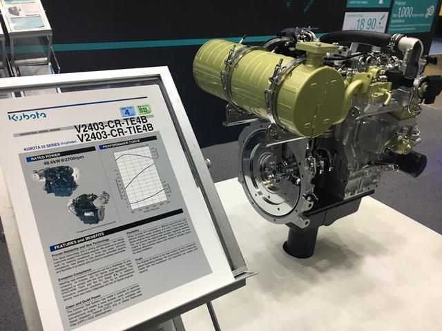 Kubota s focus in Korea is on small to medium-sized engines.