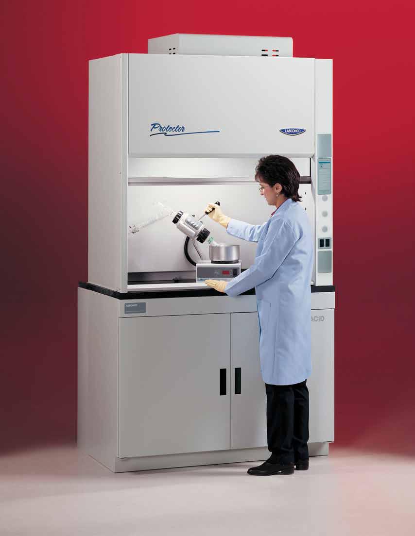 Requires Ductwork and Blower Basic 47 Laboratory Hood with built-in blower 2247300 is