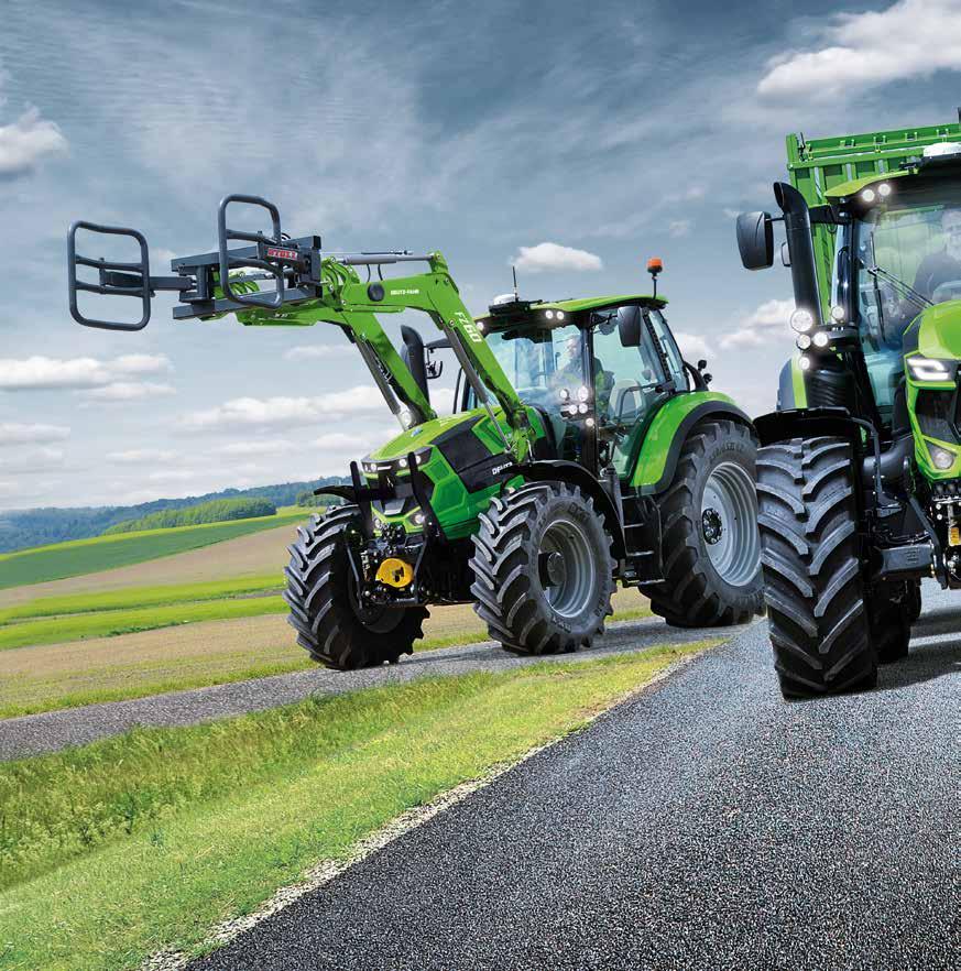 10-11 TRACTORS THE NEW 6 SERIES. THE BEST TECHNOLOGY MIX IN ITS CLASS.