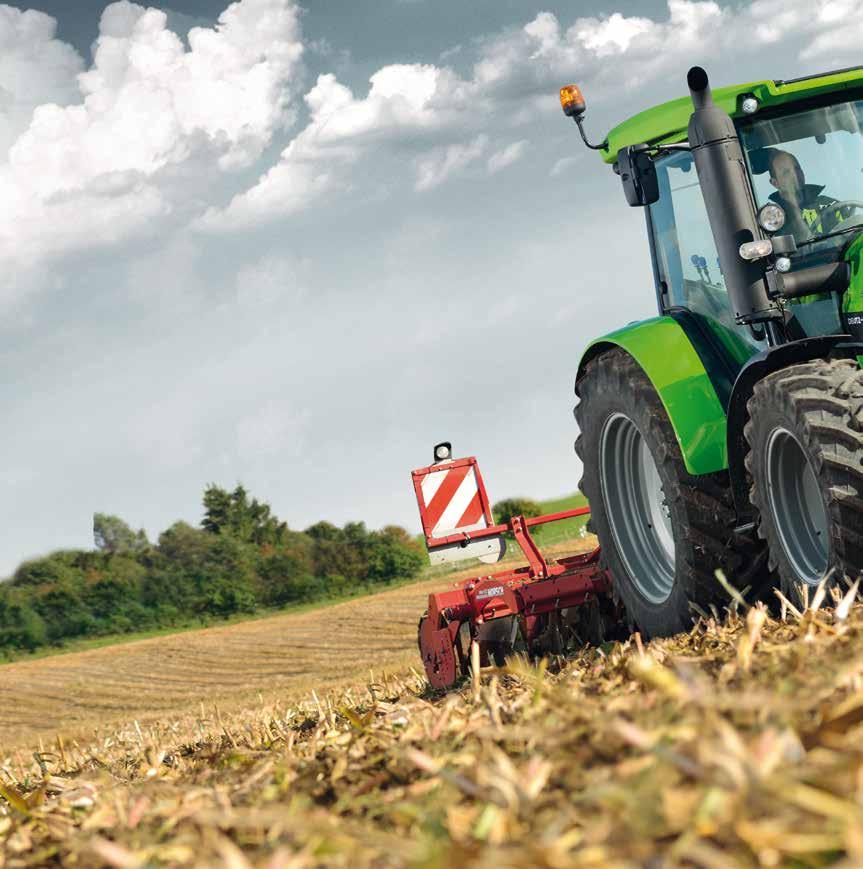 12-13 TRACTORS Comfort in the utility class. For efficient work with utility tractors, working, driving and operating comfort are just as important as versatility.