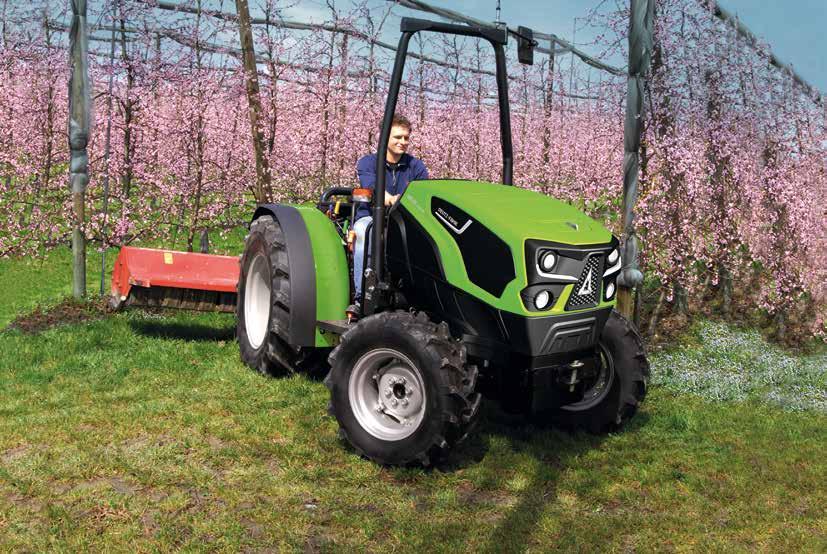 18-19 TRACTORS 5 DF EcoLInE series the choice to Bear fruit. For farms specialised on orchards or gardens and green houses the new 5DF Ecoline tractors are the most rational choice.